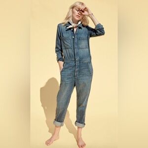 Amo Denim Skip Jumpsuit Large